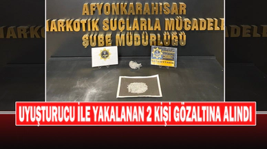 Uyuşturucu İle Yakalanan 2 Kişi Gözaltına Alındı