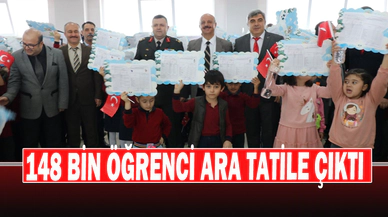 148 Bin Öğrenci Ara Tatile Çıktı