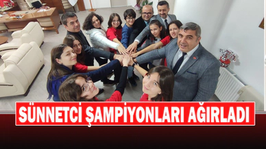 Sünnetci Şampiyonları Ağırladı