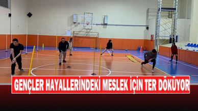 Polis Ve Jandarma Olmak İsteyen Gençler Yoğun Tempolu Antrenmanlar İle Çalışıyor
