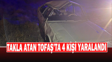 Takla Atan Tofaş’ta 4 Kişi Yaralandı