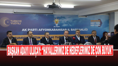 Başkan Adayı Uluçay: “Hayallerimiz De Hedeflerimiz De Çok Büyük”