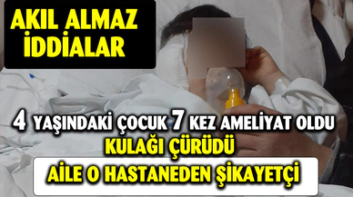 4 YAŞINDAKİ ÇOCUĞUN HAYATI KABUSA DÖNDÜ
