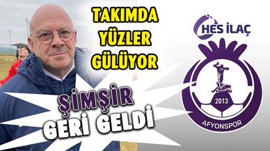 Afyonspor'da ikinci Şimşir dönemi 