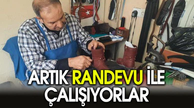 Ayakkabı Tamircileri Artık Randevu İle Çalışıyor
