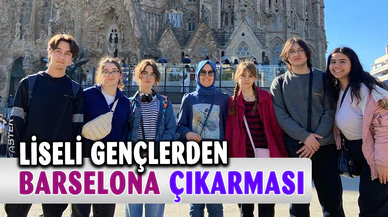 Afyon'un Seçkin Lisesi Öğrencilerini Barselona'ya Gönderdi