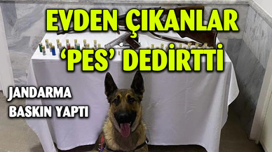 Jandarma O Beldede Baskın Yaptı 