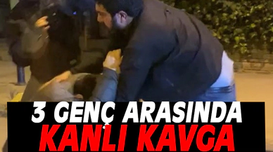 Afyon'da 3 genç arasında kanlı kavga