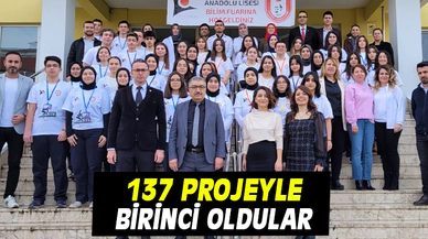 137 projeyle il birincisi oldular