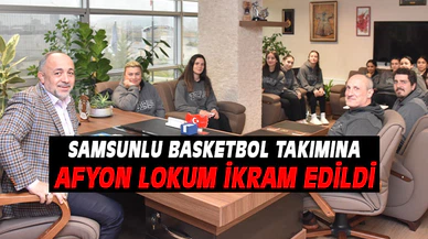 Kız Basketbol Takımı İl Müdürü Kasapoğlu ile buluştu