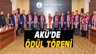 AKÜ’DE 2024 YILI İLK SENATO TOPLANTISI VE ÖDÜL TÖRENİ DÜZENLENDİ