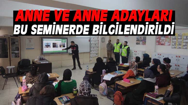 Afyonkarahisar’da en iyi narkotik polisi anne eğitimi