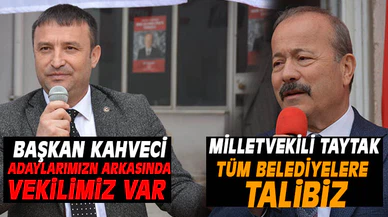 MİLLETVEKİLİ TAYTAK İLÇE VE BELDELERİ ARŞINLIYOR