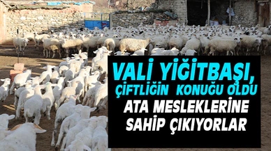 Vali Yiğitbaşı, çitliğin konuğu oldu