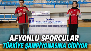 Afyonlu sporcular Floor Curling'de Türkiye Şampiyonası'na gidiyor