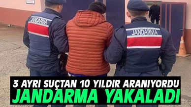 Afyonkarahisar'da 3 ayrı suçtan jandarma arıyordu jandarma yakalandı