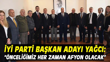 Başkan adayı Yağcı, ziyaret turunda