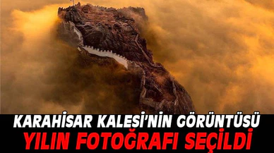 Karahisar Kalesi’nin fotoğrafı yılın fotoğrafı seçildi