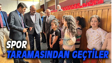 Sandıklı'da 657 öğrenci sportif yetenek taramasından geçti