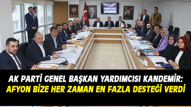 Kandemir: “Afyonkarahisarlı vatandaşlarımızın taleplerini isteklerini aldık”