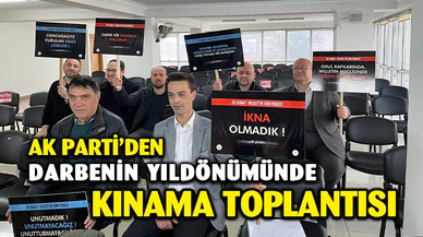 AK Parti'den Darbe Kınaması