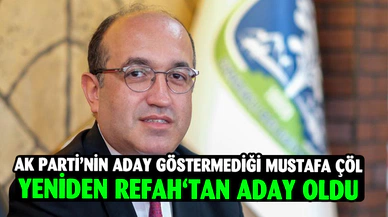 Mustafa Çöl yeni partisinden aday oldu