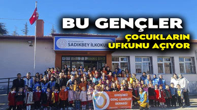 Girişimci Genç Liderler Çocuklarla El Ele