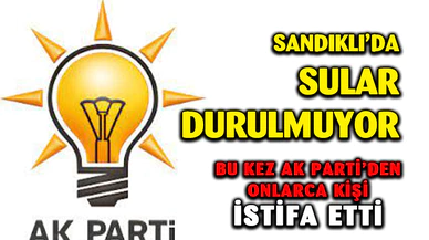 Sandıklı'da AK Parti'de İstifa Şoku: 70 Kişi Partiden Ayrıldı
