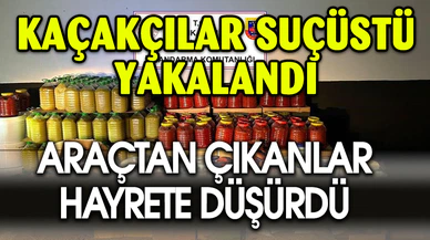Kaçakçılar Suçüstü Yakalandı