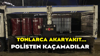 TONLARCA KAÇAK AKARYAKIT ELE GEÇİRİLDİ