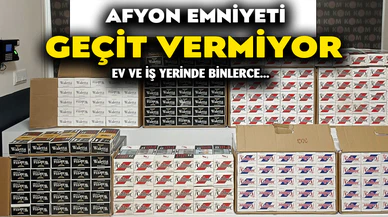 AFYON EMNİYETİ GEÇİT VERMİYOR