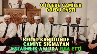 Afyonkarahisar’da Berat Kandili dualarla idrak edildi