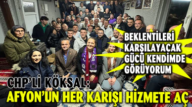 Köksal: Esnafı ekonomik krize ve bürokrasiye ezdirmeyeceğiz