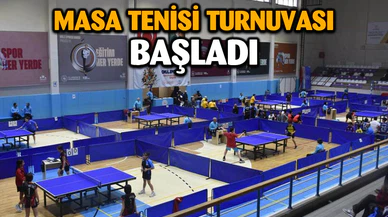 Masa Tenisi Yıldızlar Grup müsabakaları başladı