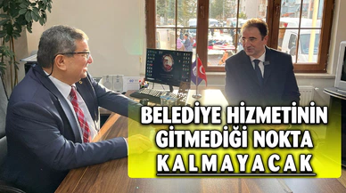 Afyon'da Belediye hizmetinin gitmediği yer kalmayacak