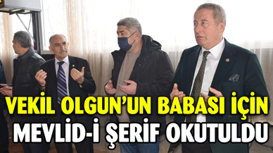 Merhum Ali Olgun için MEVLİD-İ ŞERİF OKUTULDU