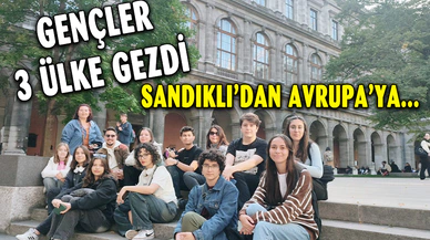 Sandıklı Fen Lisesi öğrencilerinden üç ülkeye ziyaret
