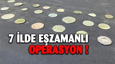 Aralarında Afyon da Bulunan 7 İlde Operasyon