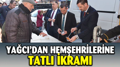 YAĞCI HEM KANDİL HEM DE DEPREMZEDELER İÇİN LOKMA DAĞITTI