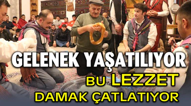 GELENEKSEL LEZZET DAMAK ÇATLATIYOR