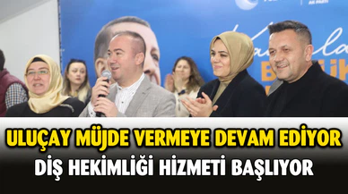 Uluçay’dan  Mahalle sakinlerine müjde