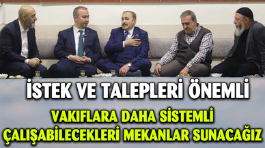 Uluçay’dan vakıflara ziyaret