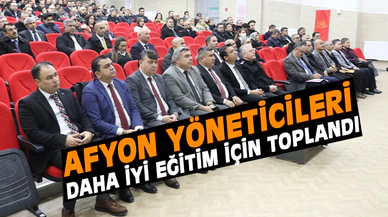 Afyonkarahisar’da ikinci dönem tedbirleri toplantısı yapıldı