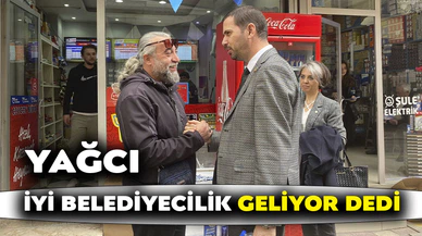 Başkan Adayı Yağcı: Heyecanımız var, gençliğimiz var dedik yola çıktık