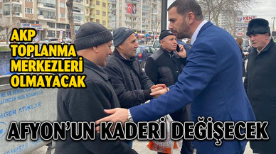 ALPER YAĞCI HIZ KESMİYOR: "İYİ BELEDİYECİLİK AFYONKARAHİSAR'I YÖNETECEK!"