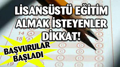 ALES Başvuruları Başladı 