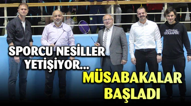 Okul Sporları ‘Badminton’ müsabakaları başladı