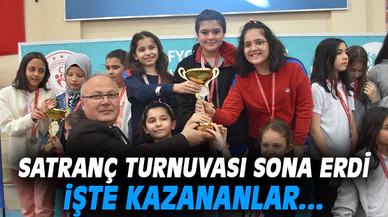Afyonkarahisar'da satranç turnuvası sona erdi