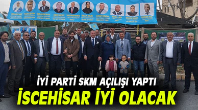 İYİ Parti İscehisar’da SKM açılışı yaptı