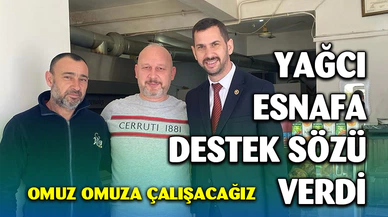 Yağcı'dan Esnafa Destek Sözü: 'Afyonkarahisar'ın Hizmetkârı Olacağım'"